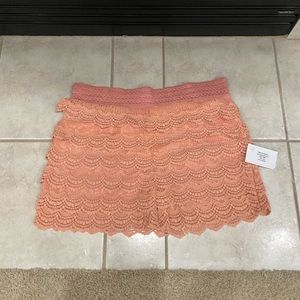 Boutique Crocheted Shorts